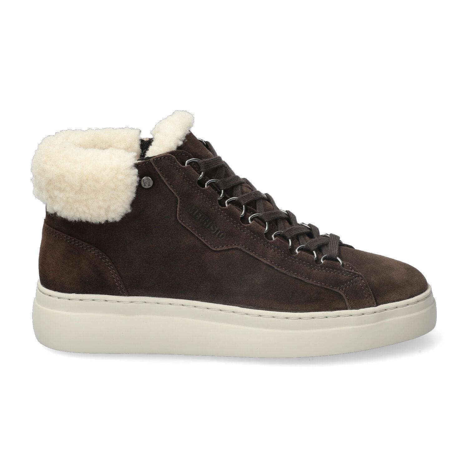 bottines femme modèle Dolie brun fonce - Mephisto